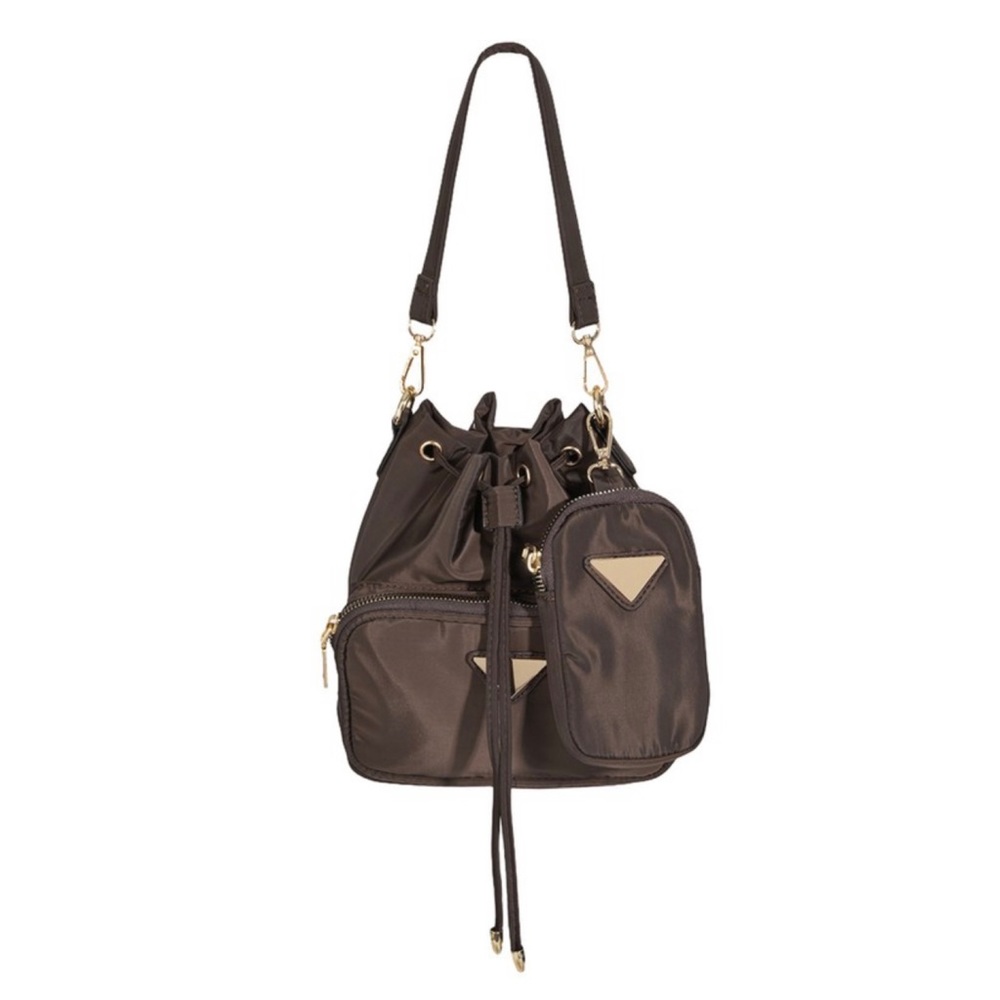 Brown crossbody/shoulder bucket bag 🤎